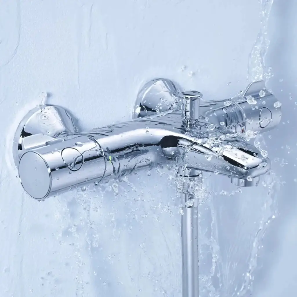 Змішувач для ванни Grohe Grohtherm 800 34567000 з душовим гарнітуром 27948001 (34567001) - фото 9