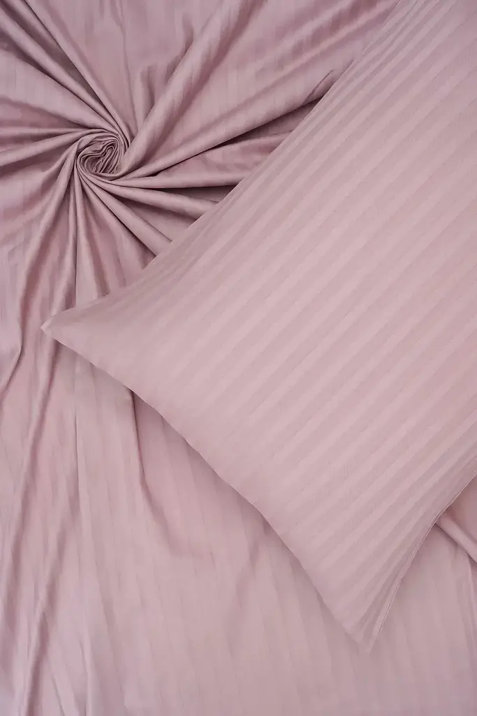 Наволочка на блискавці Good-Dream страйп-сатин Orchid 70 x 70 см Рожева (GDPCSSO7070) - фото 2