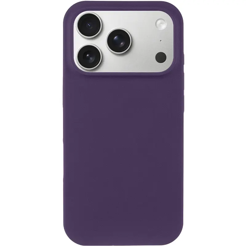 Чохол Epik Silk Full Protective (AA) NO LOGO для Apple iPhone 17 Pro / 18 Pro (6.3") Фіолетовий / Elderberry - фото 2