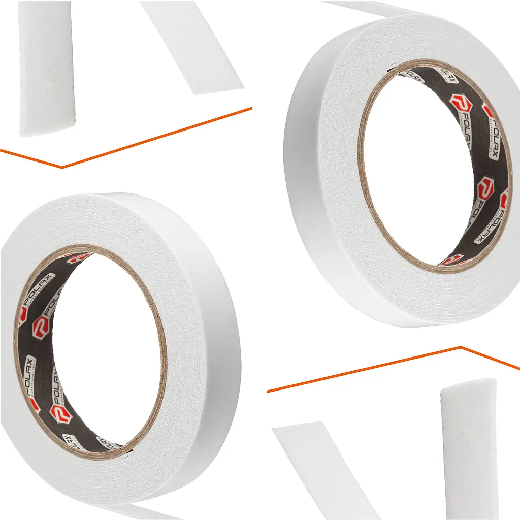 Скотч двосторонній Polax клейка стрічка на спіненій основі 19 мм х 5 м (101-030) - фото 2