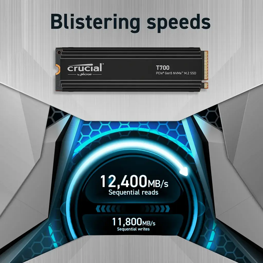 Накопичувач SSD M.2 2280 4TB T700 Micron (CT4000T700SSD5) - фото 4