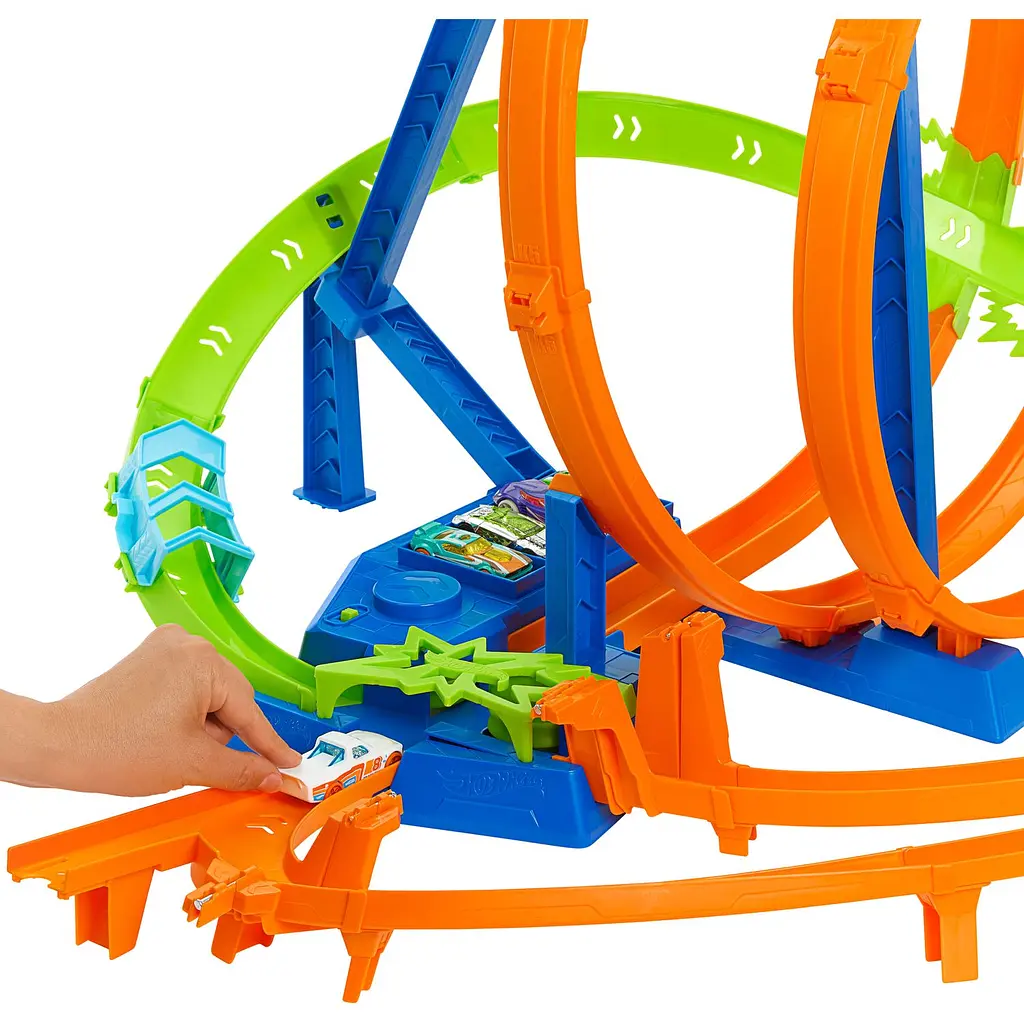 Трек Hot Wheels Гігантська петля Шалені зіткнення (HNL97) - фото 4
