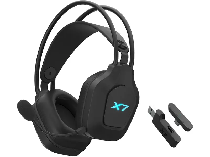 Навушники з мікрофоном A4Tech XR-200 Black - фото 2