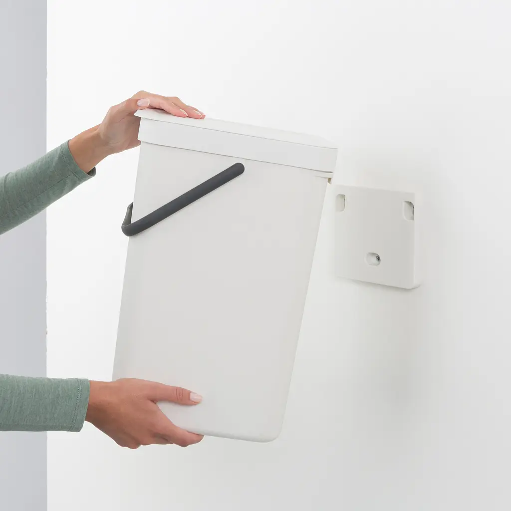 Відро для сміття Brabantia Sort&Go, 16 л, білий (109942) - фото 5
