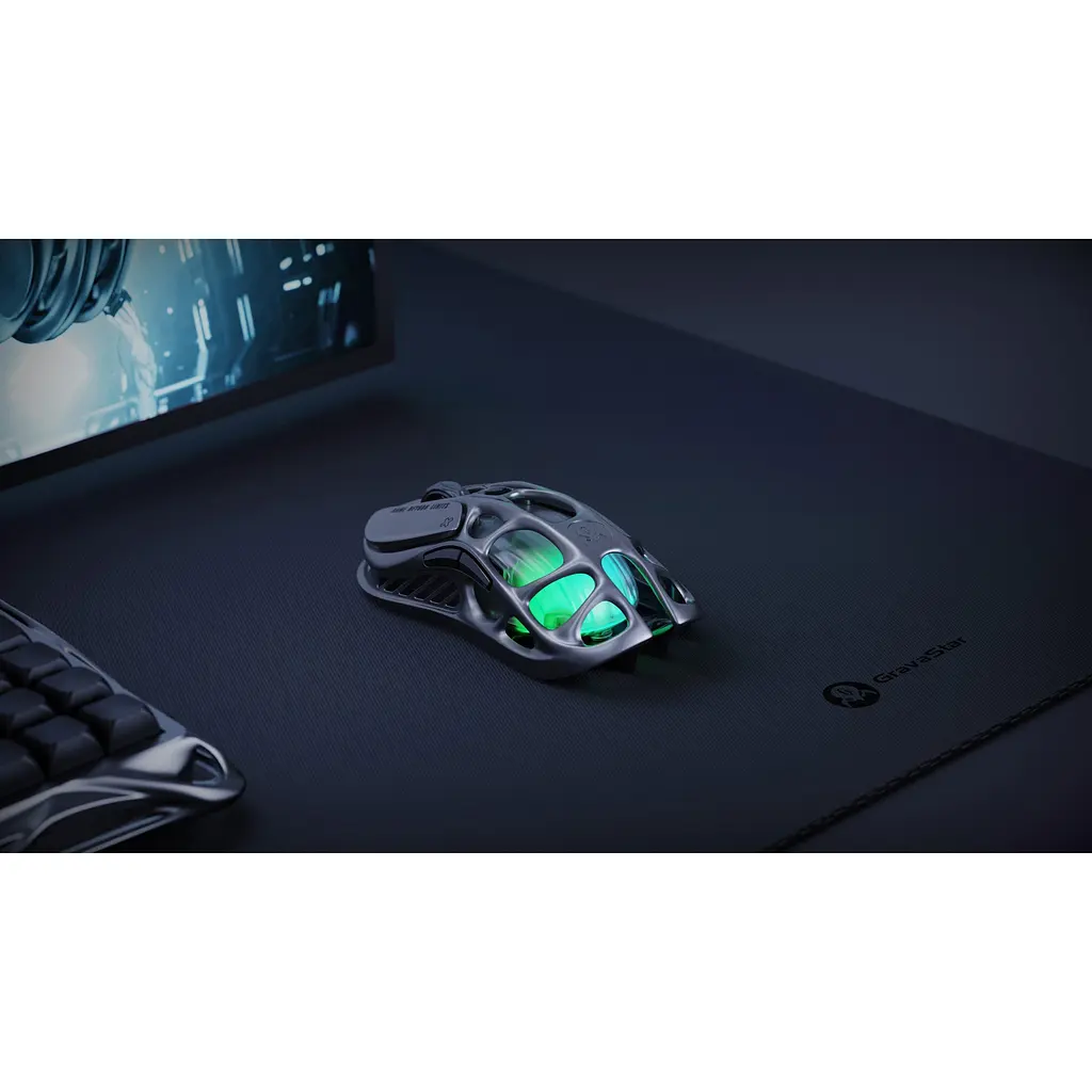 Мышь GravaStar Mercury M1 Pro Gunmetal Gray [GRAVASTARM1PRO_GRY] [111304] - фото 8