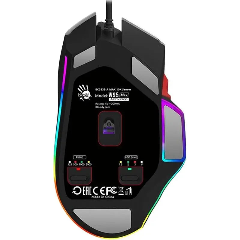 Мышь Bloody A4Tech W95 Max USB Naraka (W95 Max (Naraka)) - фото 3