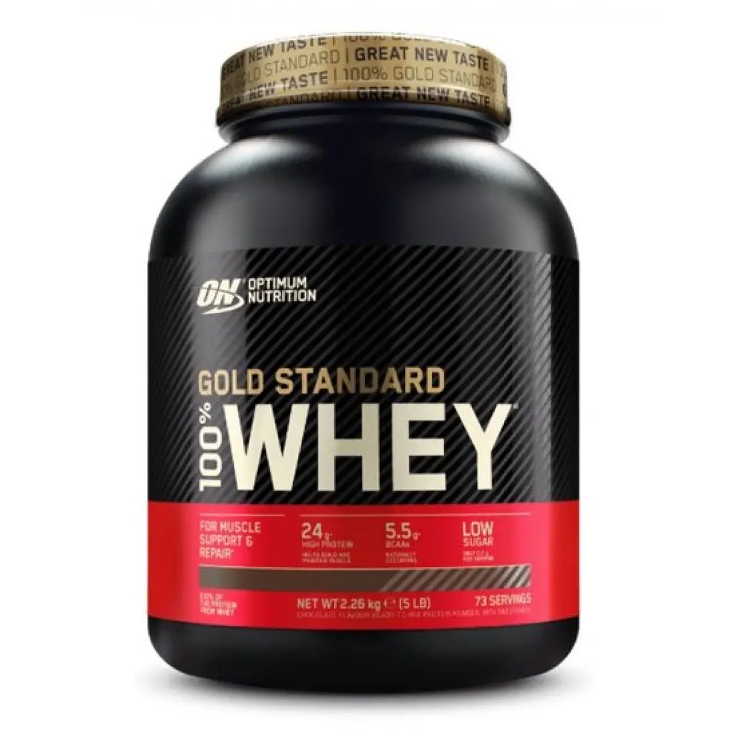 Gold Standard 100% Whey — 2260 г Double Rich Chocolate