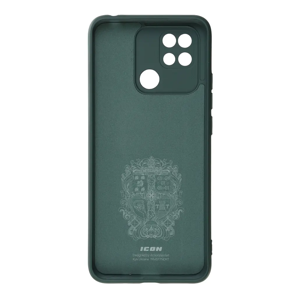Чохол до мобільного телефона Armorstandart ICON Case Xiaomi Redmi 10C Dark Green (ARM61311) - фото 2