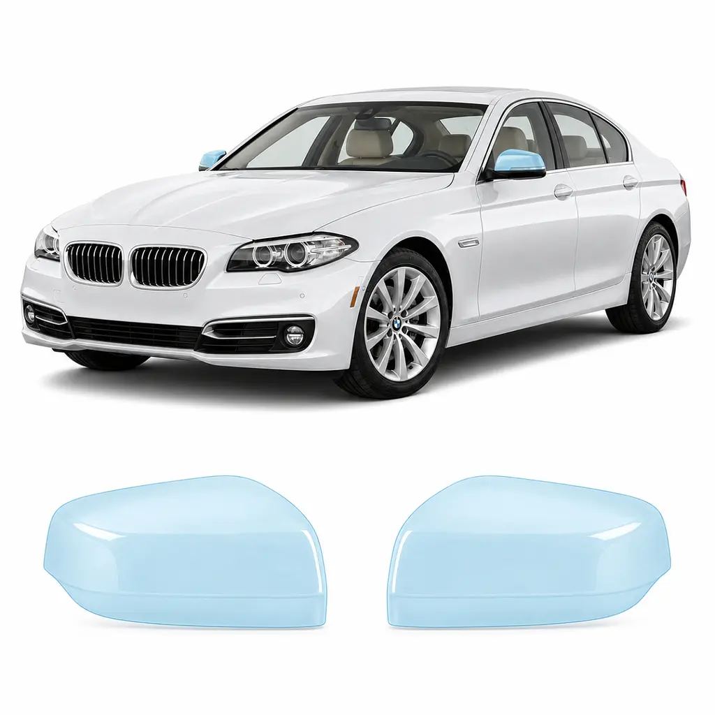 Антигравійна захисна бронеплівка за лекалами для BMW 5 Series F10 facelift 2013-2017 - дзеркала