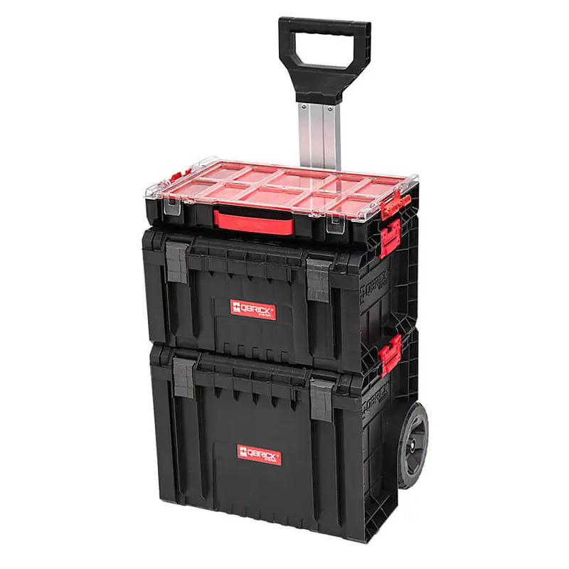 Ящик для інструментів на колесах Qbrick SYSTEM PRO CART 2.0 450x390x690 мм 5901238254256 - фото 4