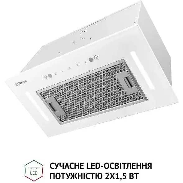 Витяжка Perfelli BIS 58844 WH 1200 LED - фото 3