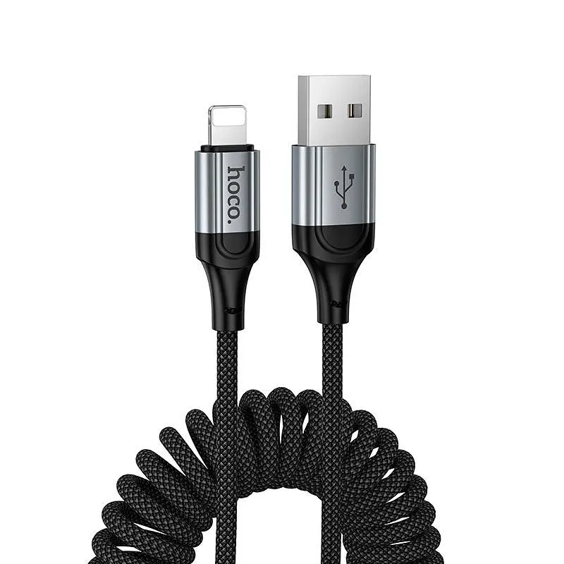 Кабель HOCO Lightning Nuevo Charging Data Cable X121 | 1.5m, 2.4A | - фото 2
