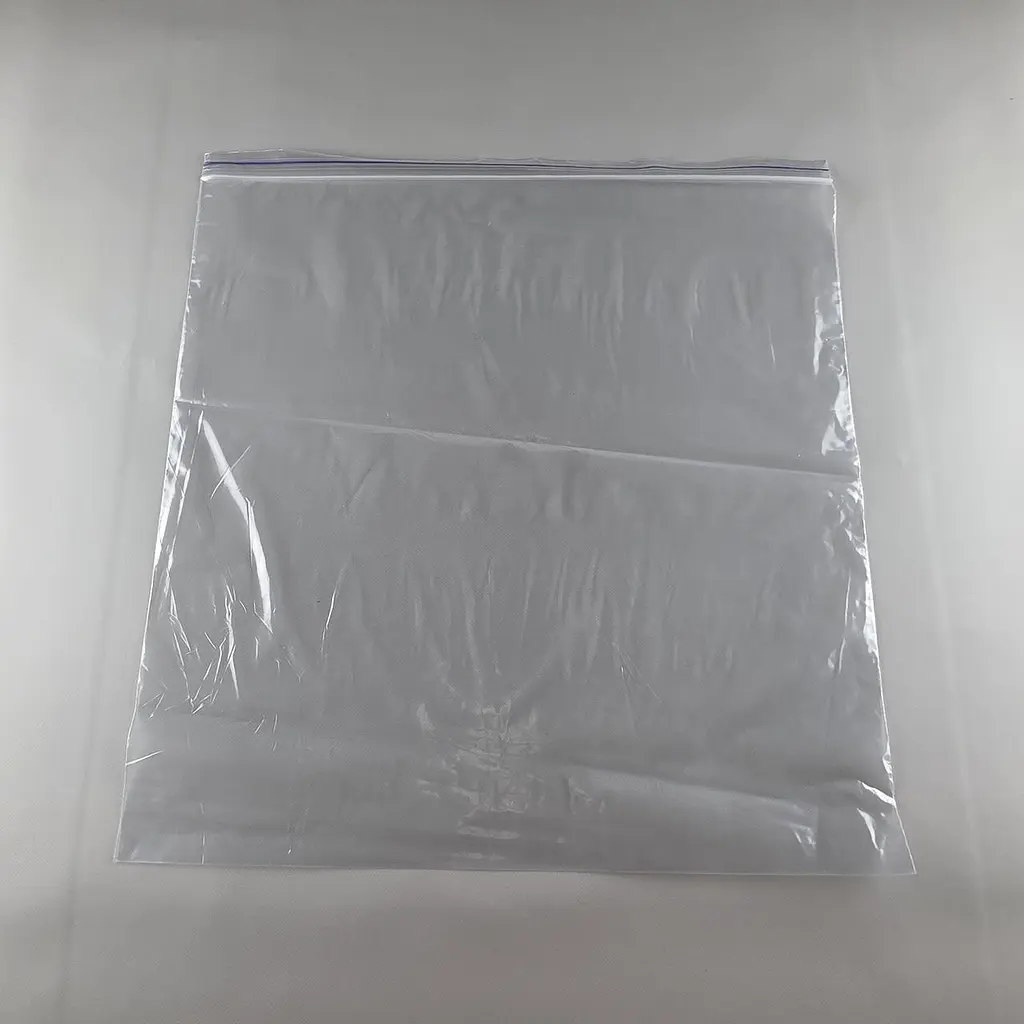 Пакети Zip-Lock прозорі 50x50 см, 100 шт, 50 мкм, поліетиленові пакети із застібкою