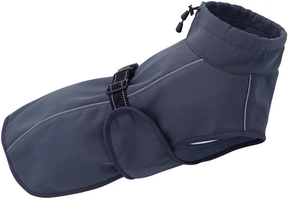 Світловідбивне тепле пальто для собак Derby DJ64 Grey XL - фото 5