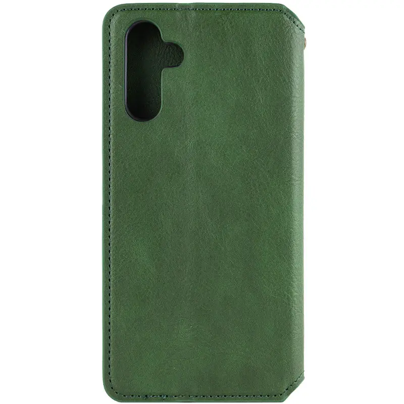 Шкіряний чохол-книжка GETMAN Cubic (PU) для Samsung Galaxy A14 4G/5G Зелений - фото 2