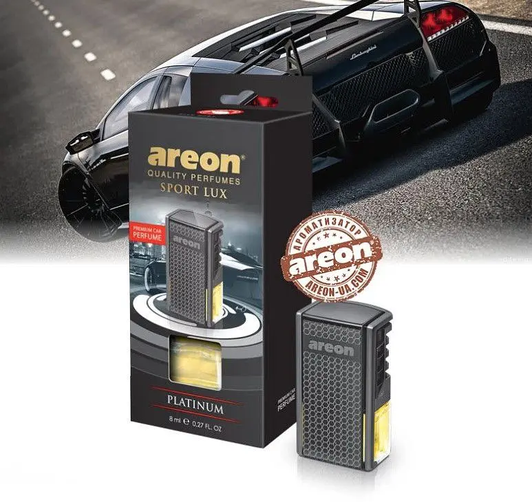 Ароматизатор повітря на обдув Areon Black Platinum 8 мл (AC03-02796) - фото 2