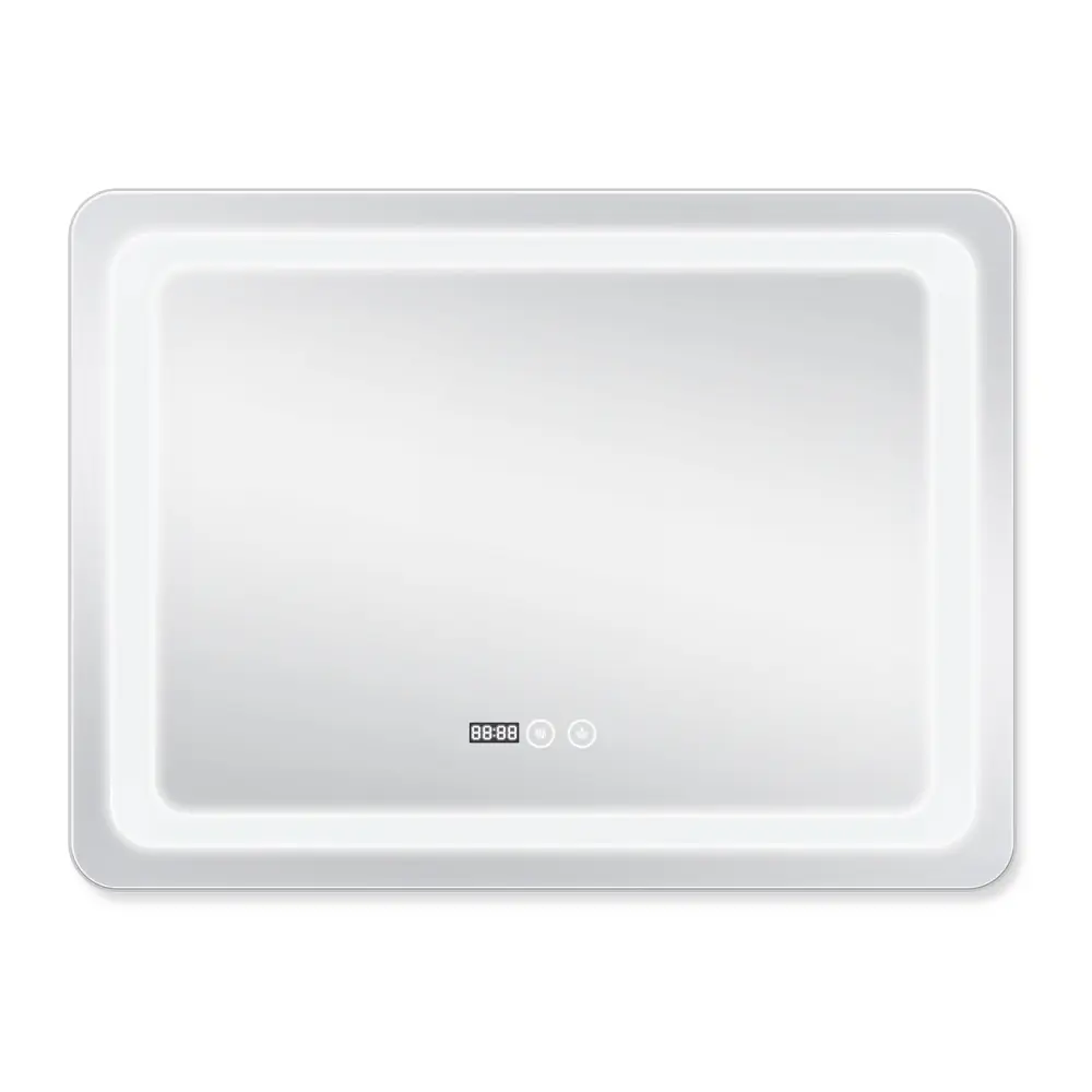 Дзеркало Qtap Mideya 800x600 (DC-F908) з LED-підсвічуванням та антизапотіванням QT2078F908W, Білий - фото 4