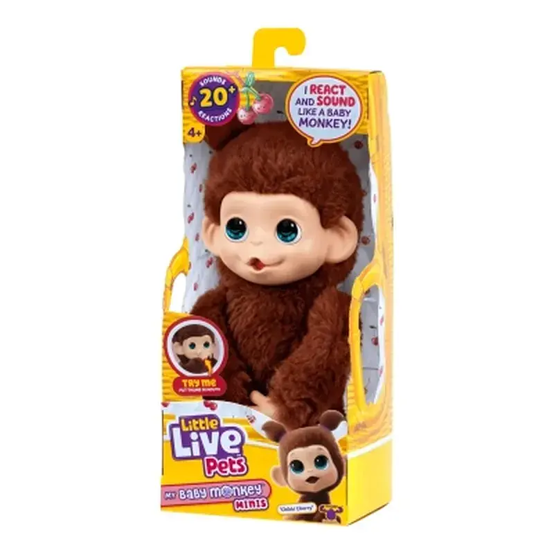 Інтерактивна іграшка Silverlit Мавпеня Чікі Черрі, коричнева (26765) - фото 5