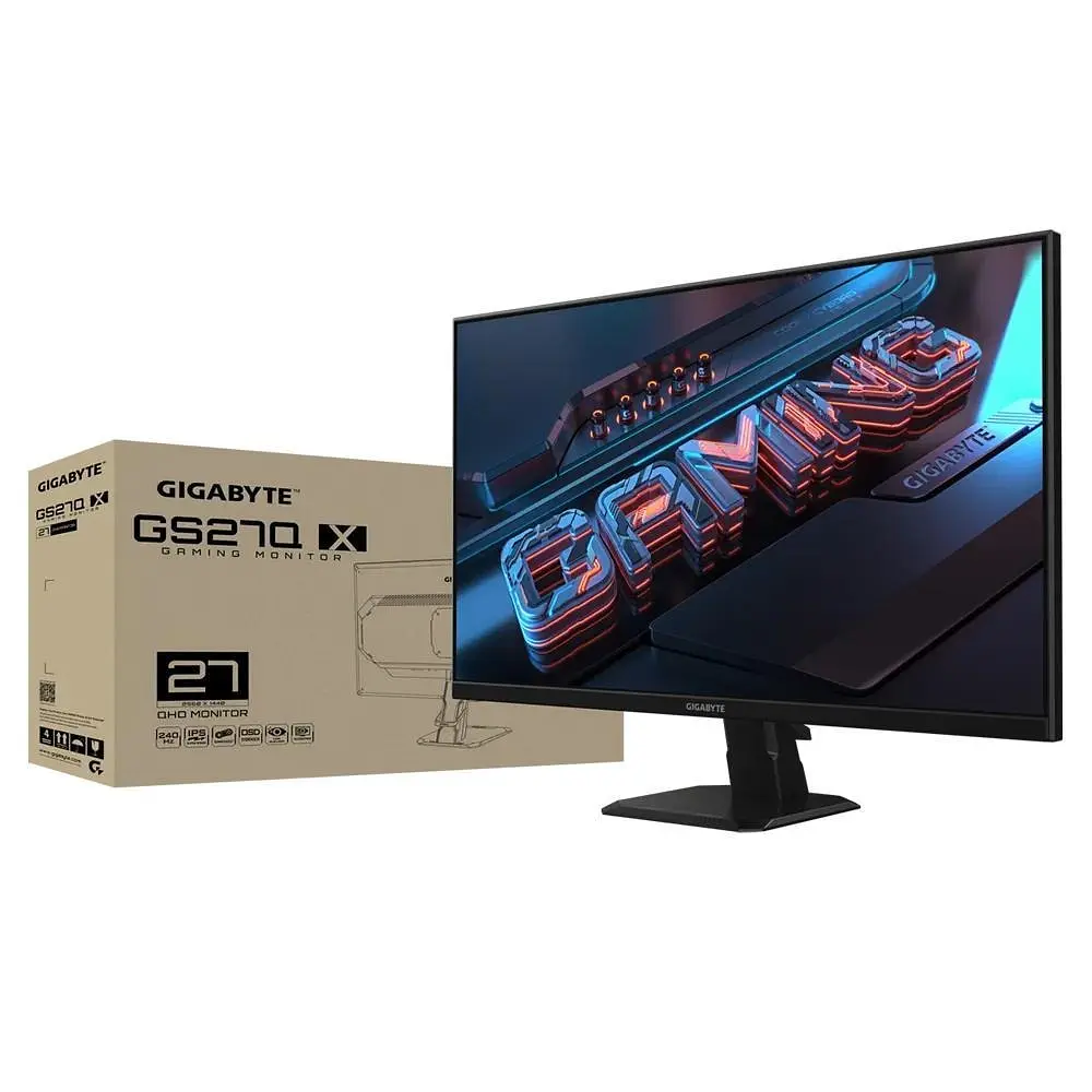 Монiтор Gigabyte 27" GS27Q X IPS Black 250Hz - фото 8