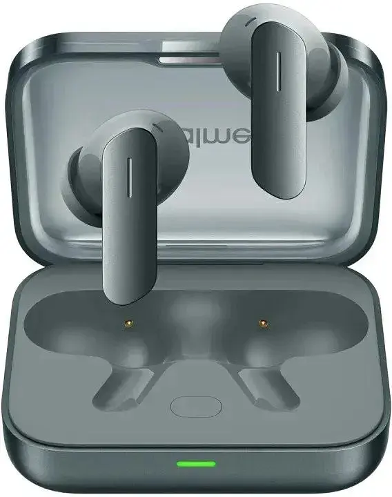 Наушники беспроводные Realme Buds Air 7 зеленые (RMA2408) - фото 2