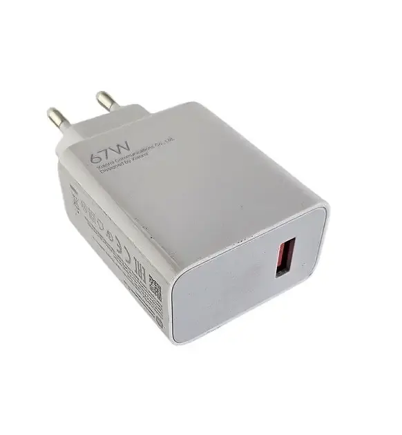 Зарядний пристрій 67W + кабель Type C (6A) MDY-12-EH Qualcomm QC3.0, QC4.0 білий - фото 3