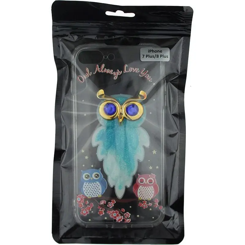 Чохол-накладка Toto TPU Case Decorative Stones IPhone 7 Plus/8 Plus Owls Cold Ice - фото 2