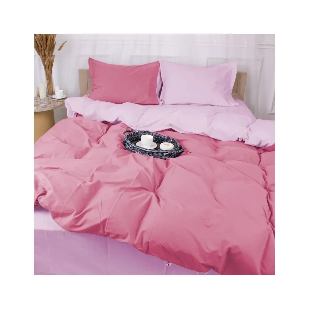Постільна білизна MirSon Poplin Line 018 + 041 Dahlia 160 x 220 (2200006288787) - фото 5