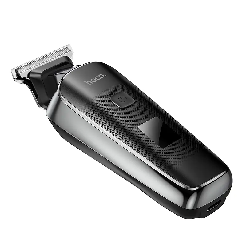 Машинка для стрижки HOCO HP23 Diamond engraving electric hair clipper Black (6942007623773) - фото 4