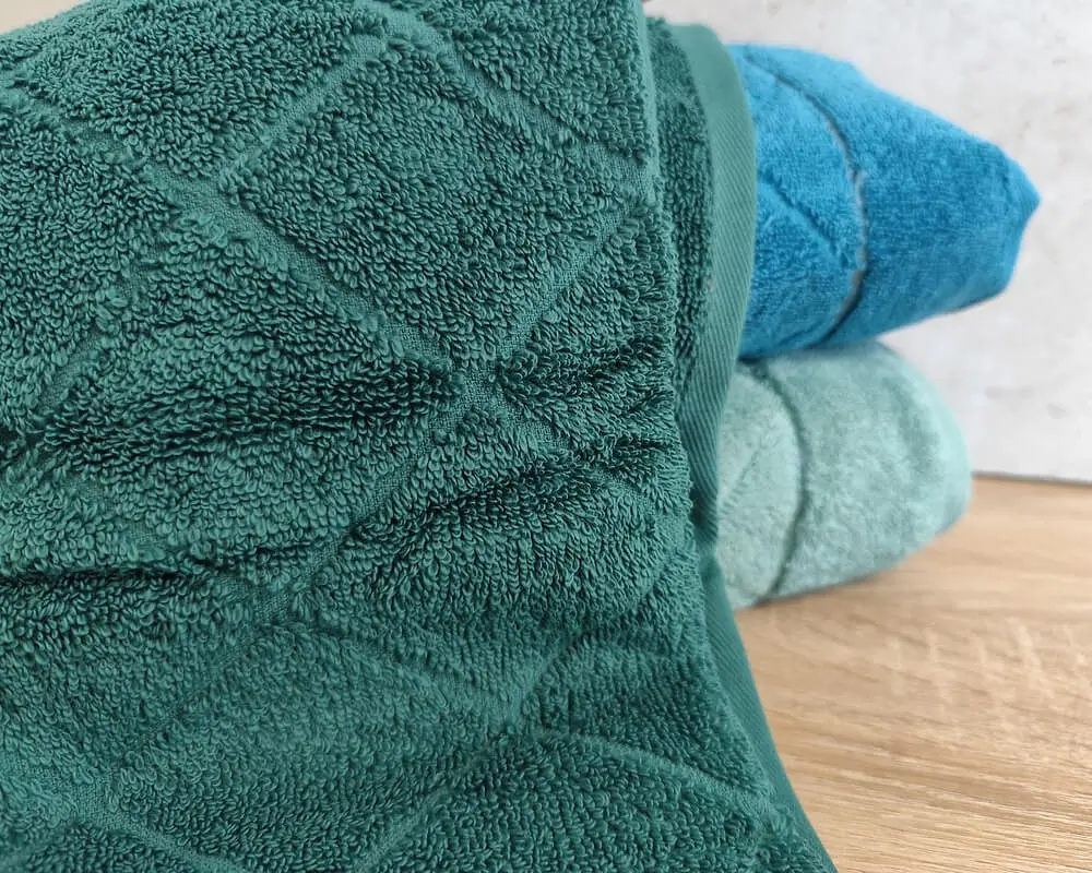 Набір махрових турецьких рушників Zeron 3 штуки 50х90 Microcotton Kilim Desen - фото 3