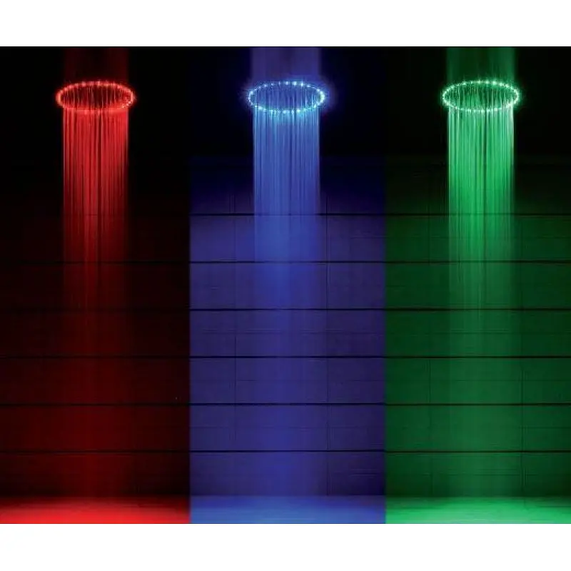 Світлодіодна насадка для душу Led Shower Душова лійка з підсвіткою, що змінюється від температури води - фото 4