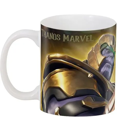 Кухоль GeekLand Thanos Танос жовтий 330 мл жовтий - фото 3