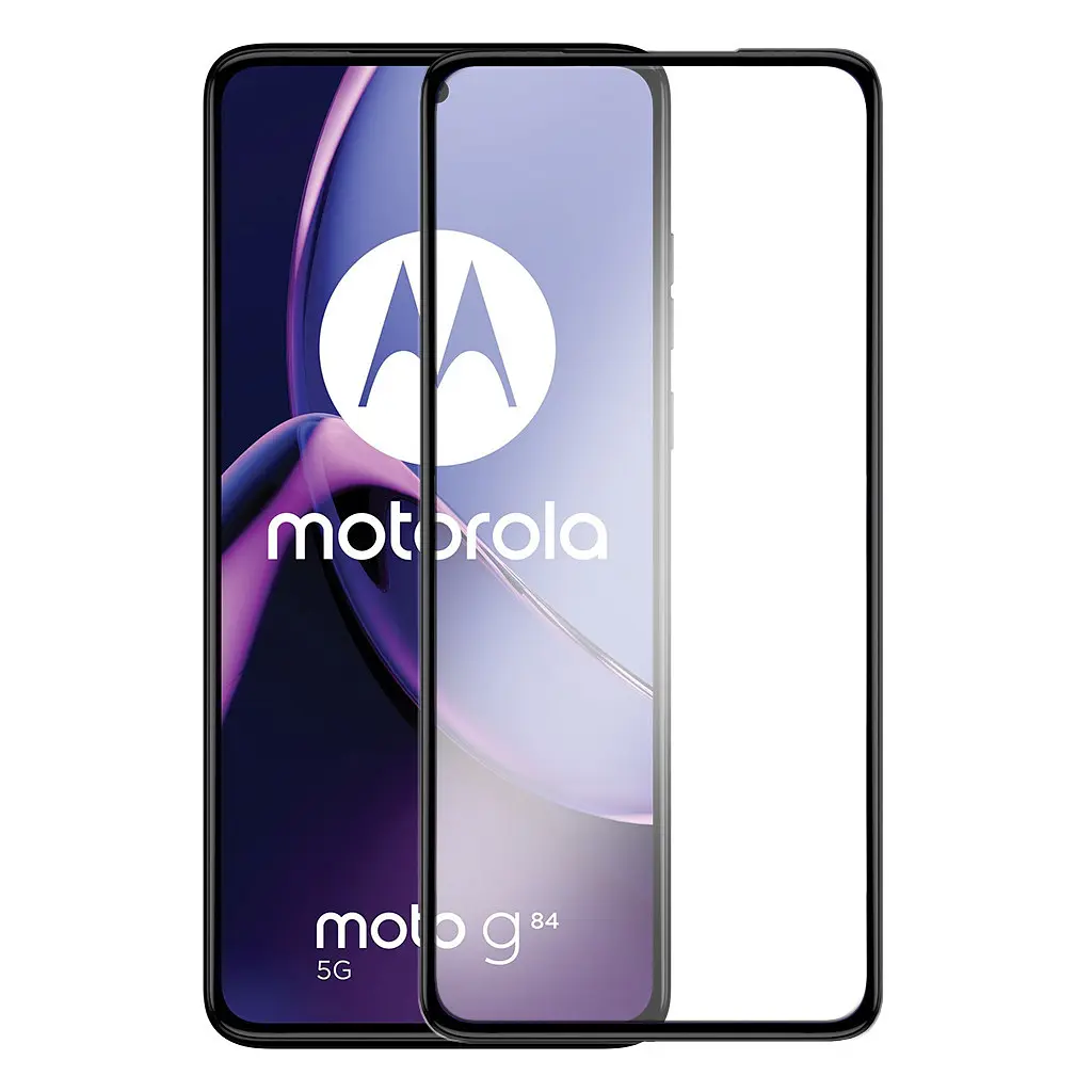 Стекло защитное BeCover Motorola Moto G84 Black (710108) - фото 2