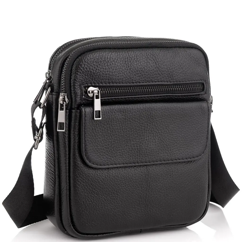 Чоловіча шкіряна сумка через плече маленька Tiding Bag A25-1108A