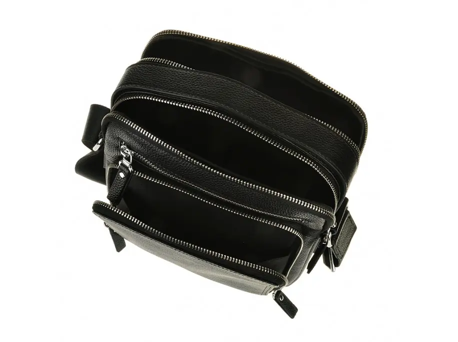 Сумка кожаная мужская Vintage 21х25х7,5 см sum0012523 - фото 5