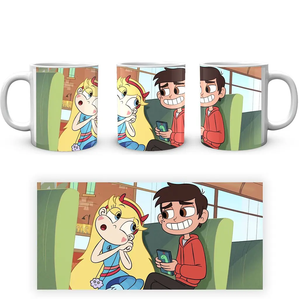 Кухоль GeekLand Star vs The Forces of Evil Marco Star SFE 02.005 330 мл білий - фото 4