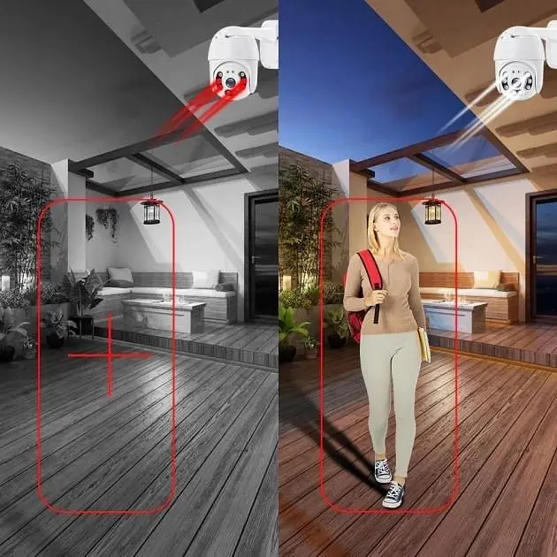 Камера відеоспостереження XPRO PTZ N4 WIFI 4MP кут огляду 355° (41814-PTZ N4 WIFI 4MP_1109) - фото 7