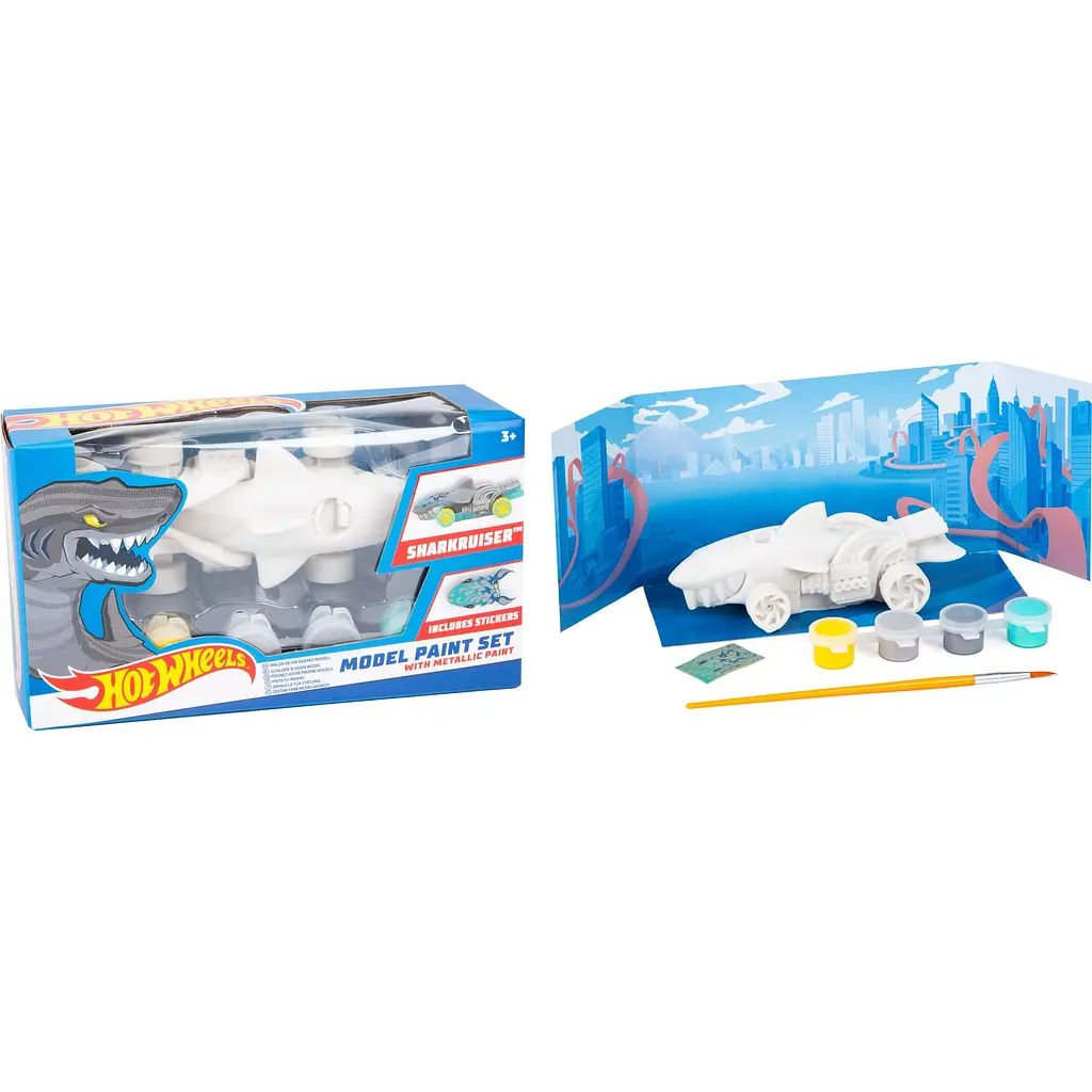 Моделька для розфарбовування Hot Wheels в асортименті (60-0037) - фото 3
