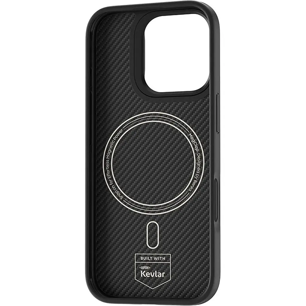 Чохол Benks Montage ArmorPro Kevlar Case 600D/1500D MagSafe для Apple iPhone 16 Pro Max Black (6948005905088) [117758] - фото 3