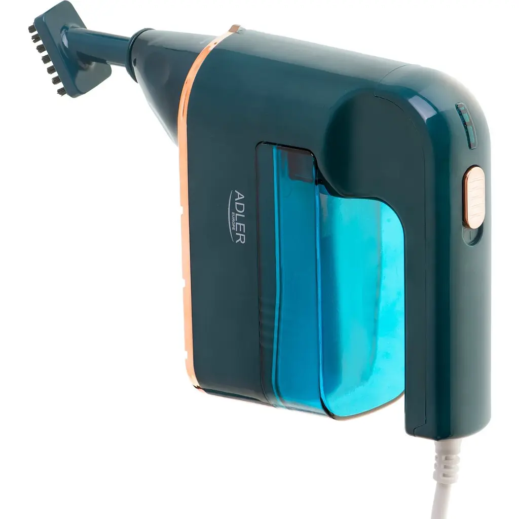 Пароочиститель Adler AD 7050 ручной / 1200 Вт / 120 мл / IPX4 / зеленый - фото 3