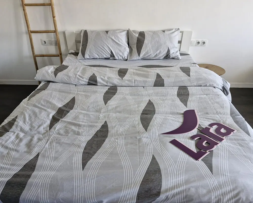 Постільна білизна LARA сатин d13266d двоспальна 180х220 см - фото 6