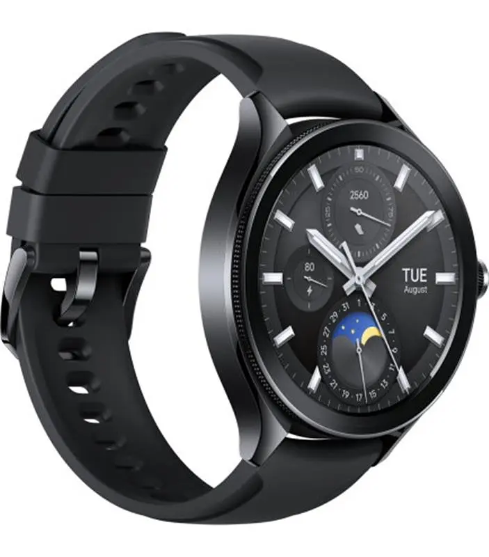 Смарт-часы Xiaomi Watch 2 Pro Black Case with Black Fluororubber Strap (BHR7211GL) - фото 2