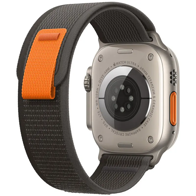 Ремешок Trail Loop для Apple Watch 42(ser.1-3)/44/45/46/49mm (m/l) Black / Grey - фото 3