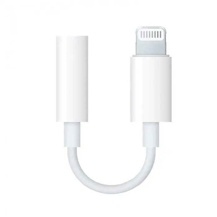 Перехідник Apple з Lightning на AUX ммX62ZM/A A1749 - оригінал 100% - фото 2