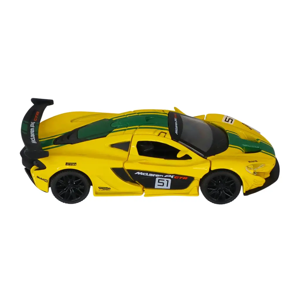 Машина TechnoDrive McLaren P1 жовтий 143 (250946MLP1YW) - фото 12