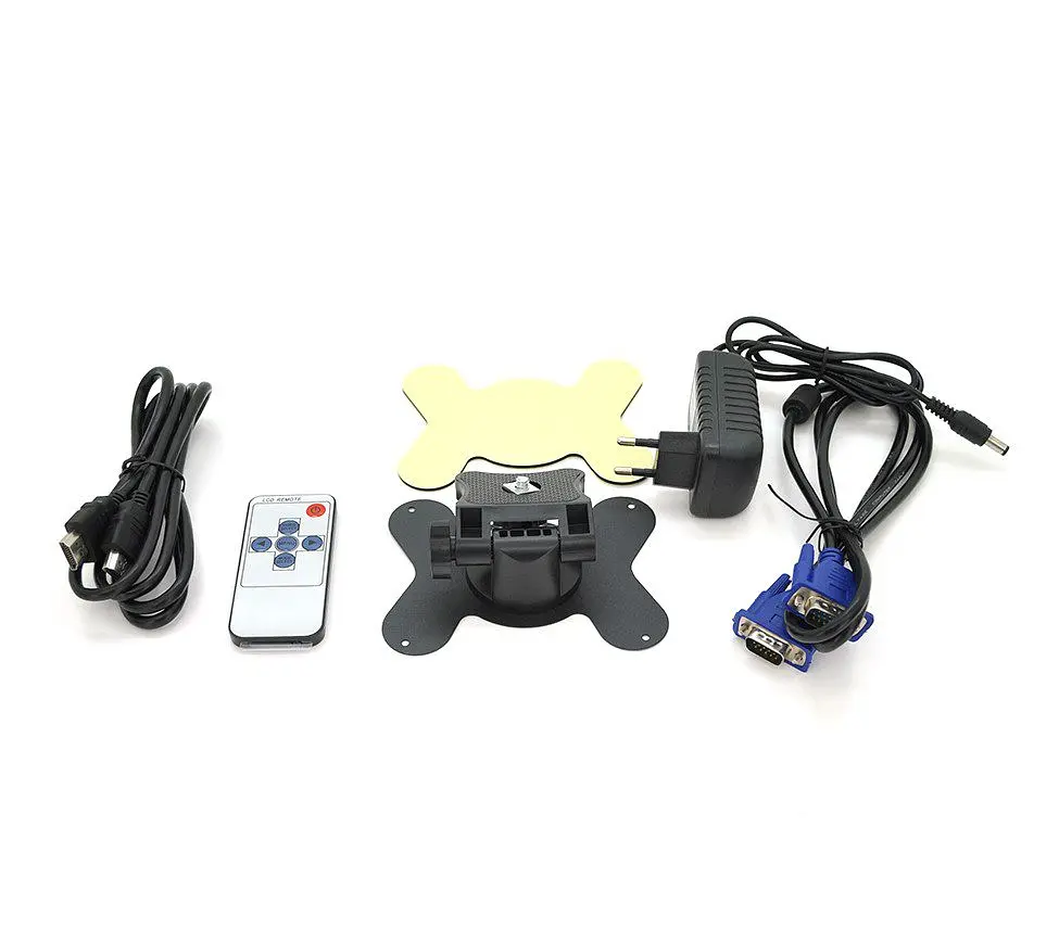 Автомобильный ЖК-монитор Voltronic 10.1", AV+VGA+HDMI+RCA, 1024x600ips, 12-24V - фото 4