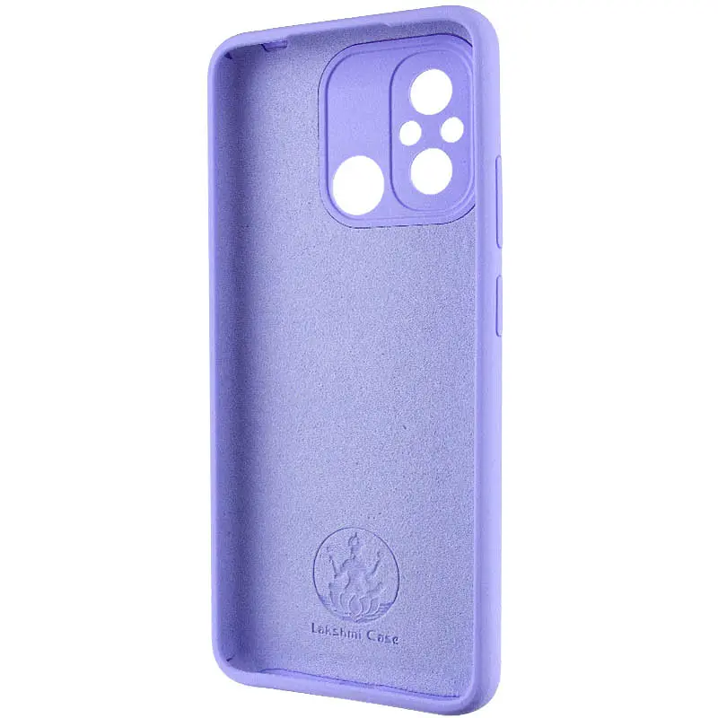 Чохол Lakshmi Silicone Cover Full Camera (AAA) для Xiaomi Redmi 12C Бузковий / Dasheen - фото 3