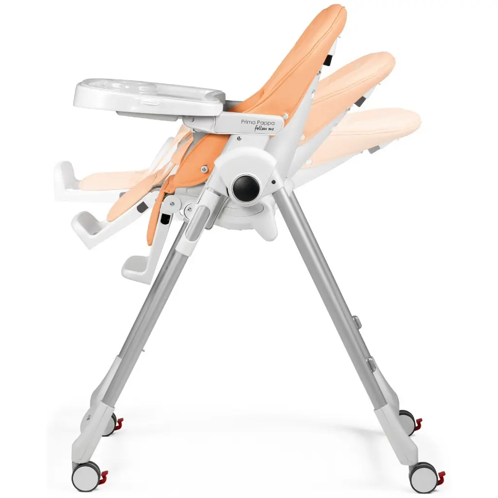 Стілець для годування Peg-Perego Prima Pappa Follow Me Peach (персиковий) (IH01000000BL68) - фото 7