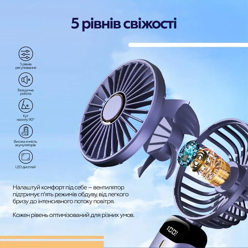 Вентилятор XoKo XK-F03-WH - фото 10