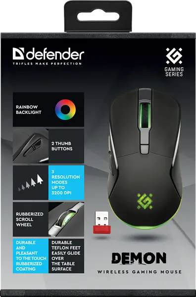 Мышь Defender Demon GM-534 (52534) - фото 6