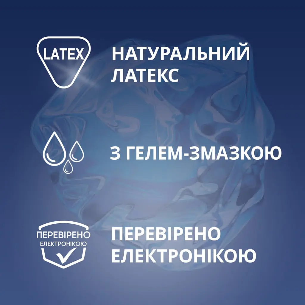 Презервативи латексні Contex Long Love з силіконовою змазкою, з анестетиком, 3 шт. (3004632) - фото 3